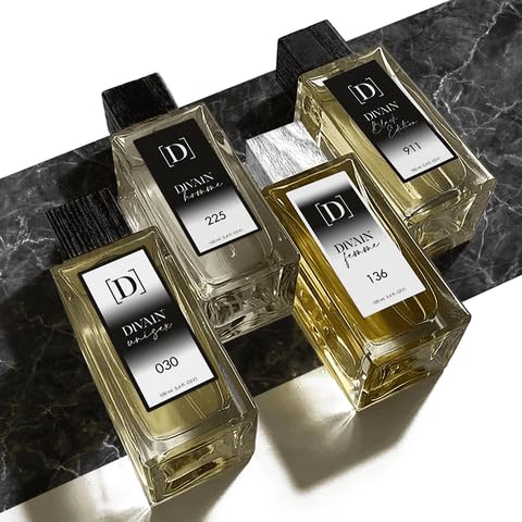 DIVAIN-766 Men's Floral Perfume - Long Lasting Cologne for Men, Fresh & Elegant Scent - Perfect for Daily Wear, Office & Special Occasions