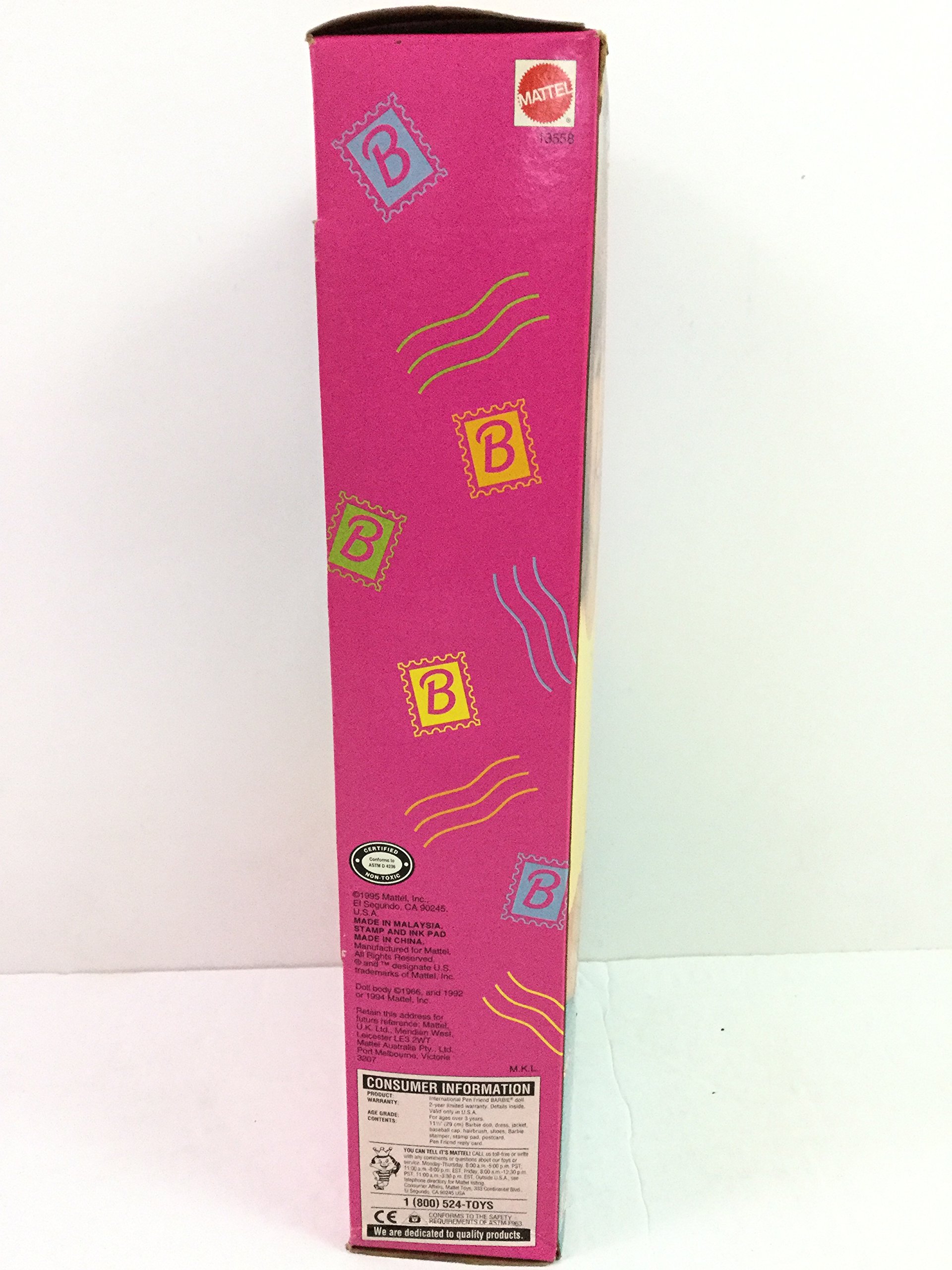 Barbie International Pen Friend - Premium Collectible Doll with Writing Accessories | Perfect for Kids' Playtime, Gift Giving & Collectors Display