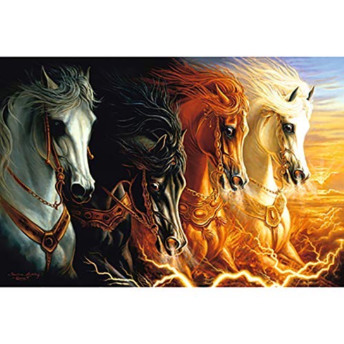 Premium Adult Wooden Puzzle - Fantasy Horse 