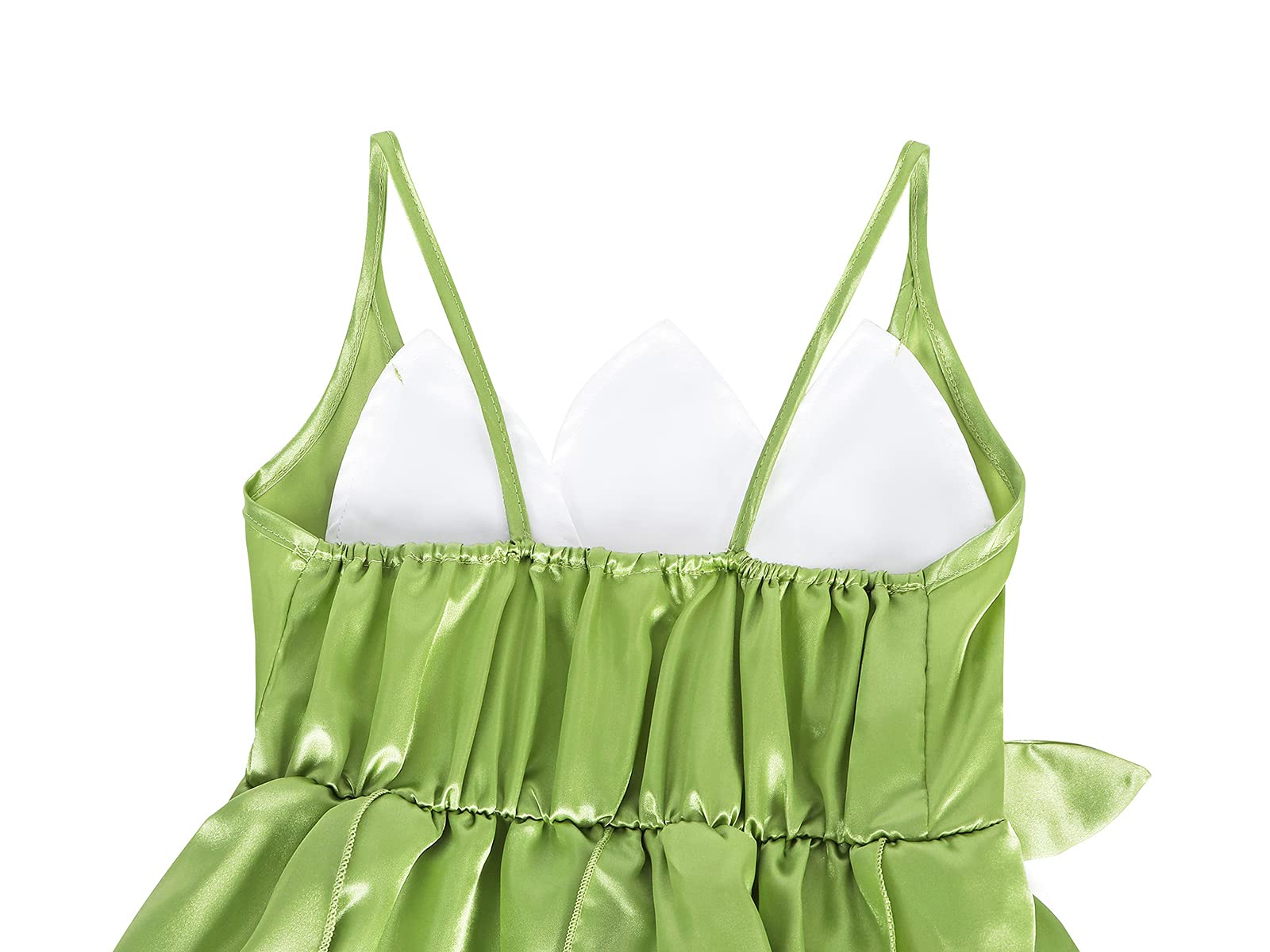 **Princess Tiana Dress for Girls | Halloween Costume & Birthday Party Outfit | Kids Dress Up Clothes | Perfect for Disney Themed Parties & Role Play**