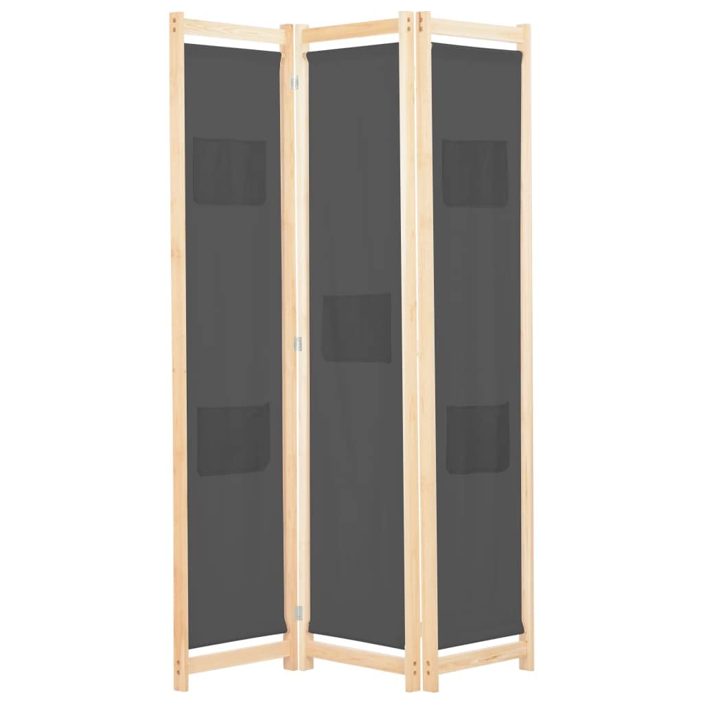 3-Panel Folding Privacy Room Divider Screen - 47.2