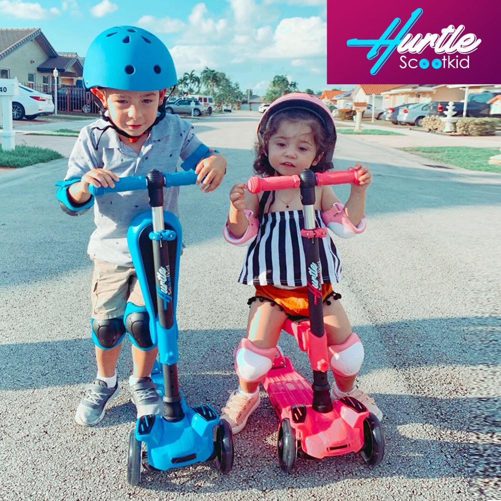 Mini Kids Toy Scooter - Lightweight Foldable Kick Scooter for Boys & Girls Ages 3-8 - Perfect for Outdoor Play, Park Rides & Neighborhood Adventures