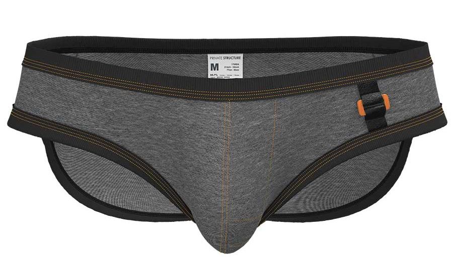 Private Structure Barn Boy Low Rise Mini Brief - Comfortable Men's Underwear for Everyday Wear, Gym & Lounge - Soft Cotton Blend, Breathable & Lightweight