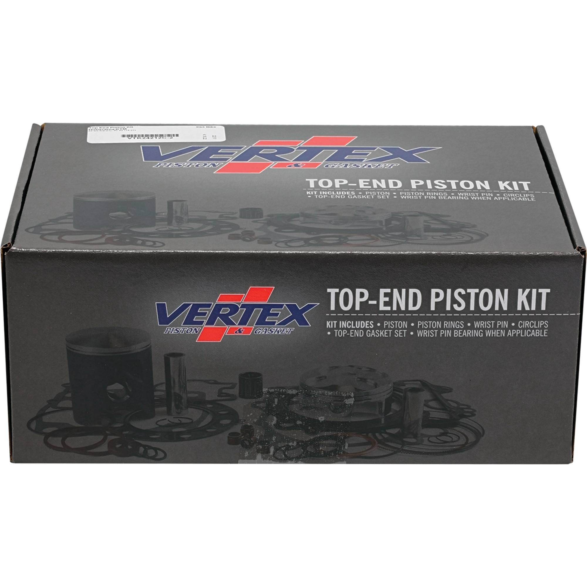 Vertex VTK24212C-2 Top End Piston Kit for KTM 85 SX & Husqvarna TC 85 (2018-2021) - 47mm Cylinder, 85cc STD Compression, 46.96mm Piston | Motorcycle Engine Rebuild & Performance Upgrade