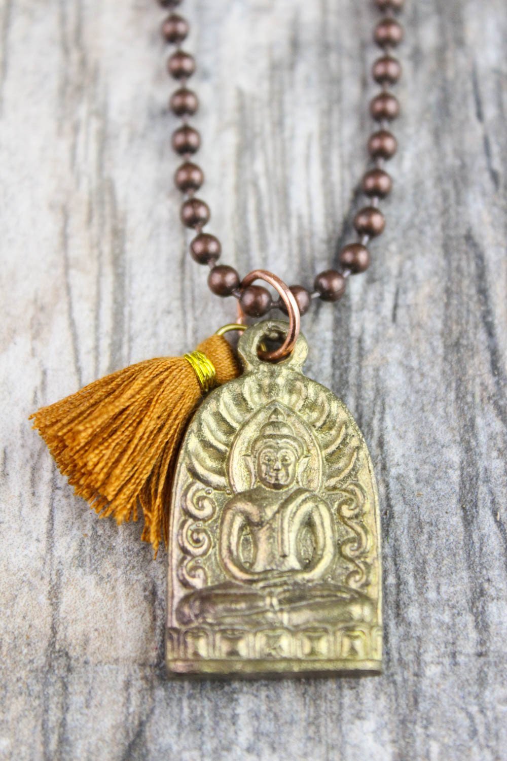 Amitabha Thai Amulet Necklace - Buddhist Pendant for Protection & Blessings | Perfect for Meditation, Spiritual Gifts & Cultural Jewelry