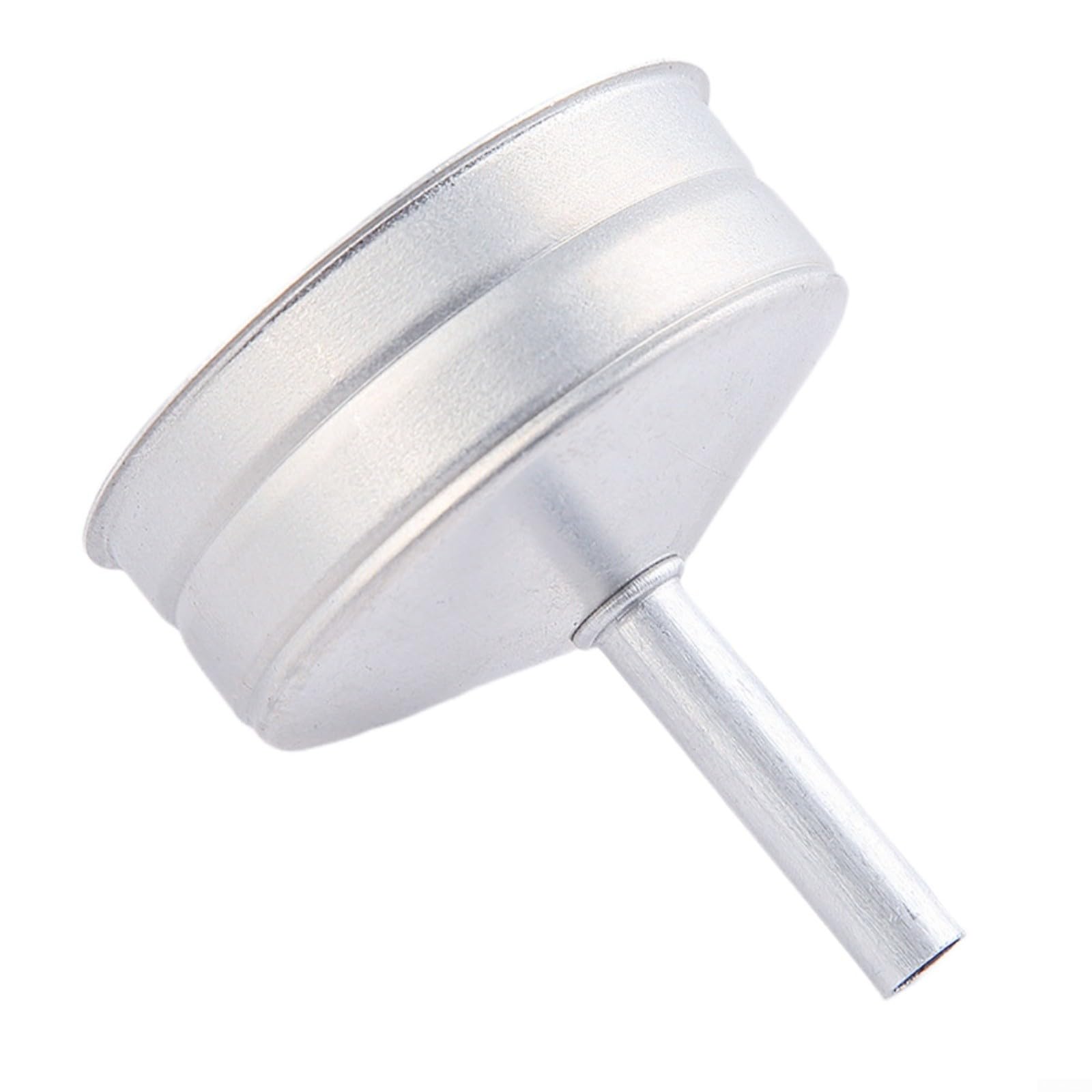 Premium Aluminum Moka Pot Filter Funnel for Espresso Coffee Maker - Compatible with 1, 2, 3, 6, 9 & 12 Cup Stovetop Coffee Makers - Durable & Rust-Resistant - Perfect for Home Brewing, Camping & Office Use