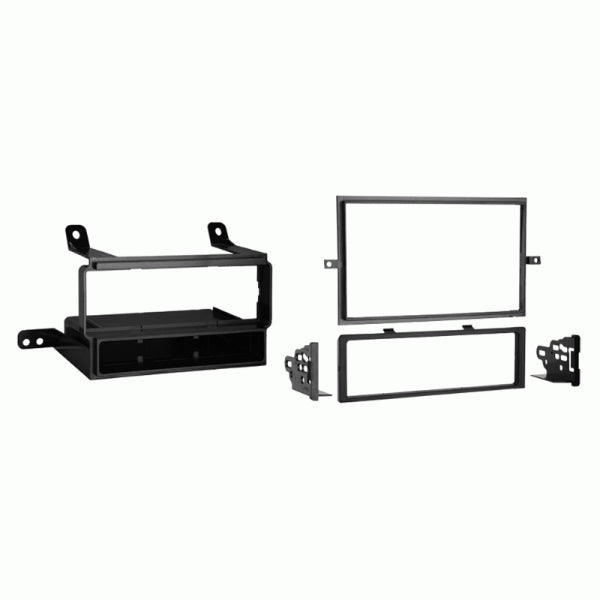 Metra 99-7581 DIN/Double DIN Radio Dash Kit for 2005-2017 Nissan & Suzuki Vehicles - Perfect for Car Audio Upgrades and Aftermarket Stereo Installation