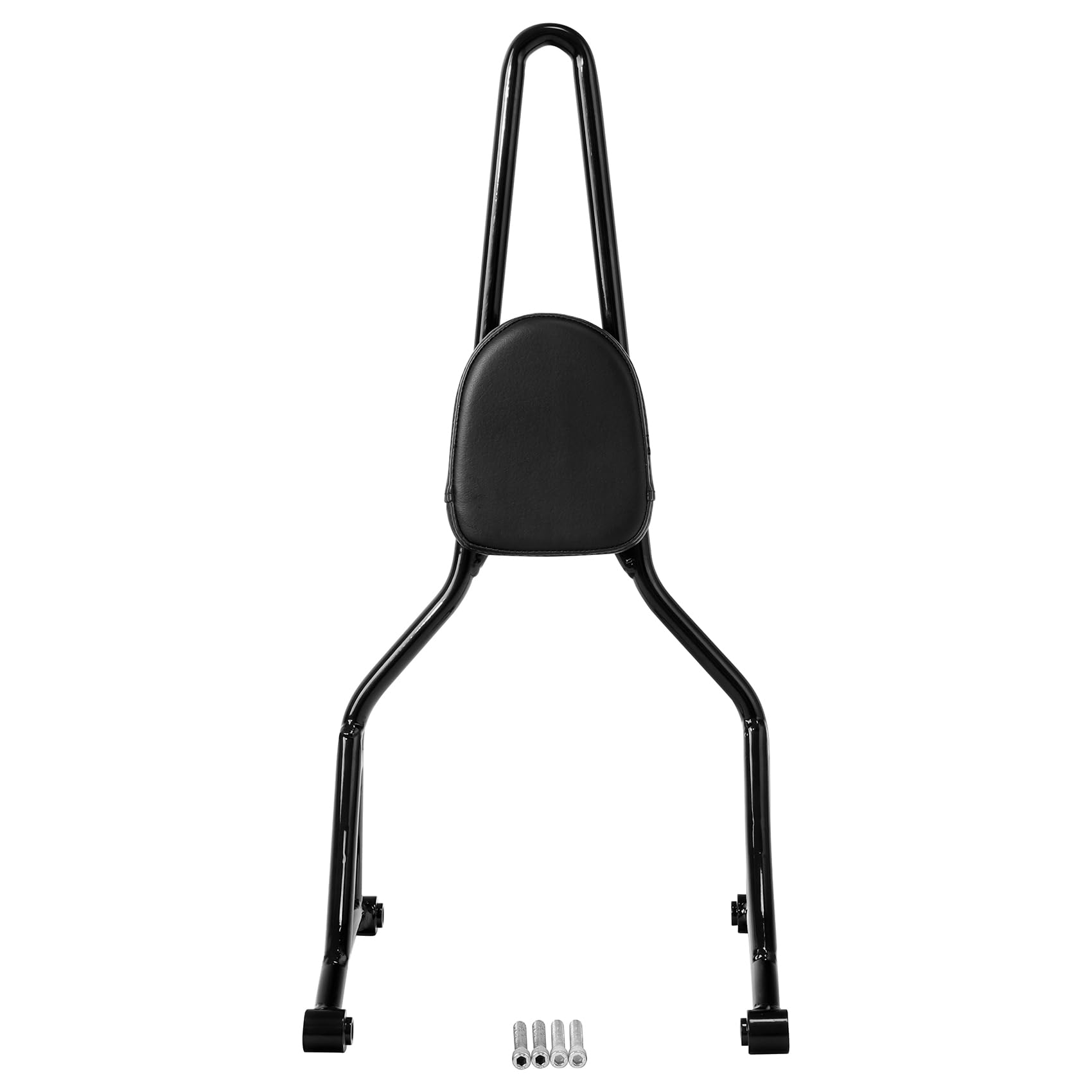TCMT Tall Sissy Bar Passenger Backrest for Harley Softail Street Bob 2018-2025 | Universal Fit | Comfortable Motorcycle Back Support | Perfect for Long Rides & Road Trips