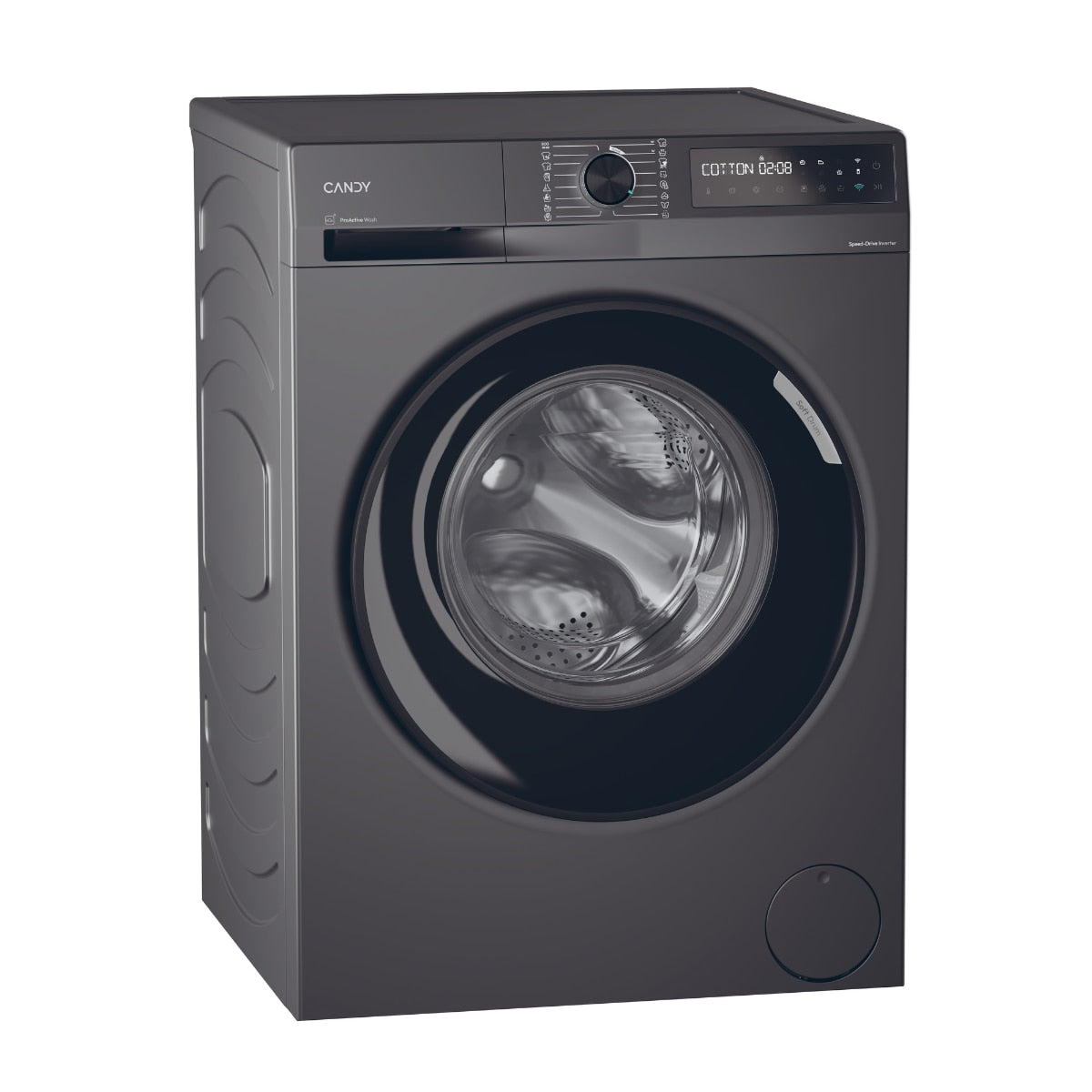 BR410B8G 10kg Front Load Washing Machine by CANDY - Energy Efficient, Quiet, Perfect for Small Apartments & Laundry Rooms