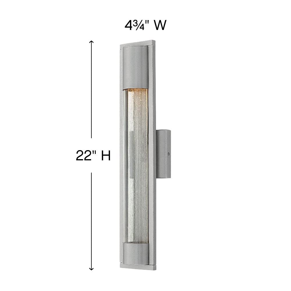 Modern Bronze Outdoor Wall Lantern - 4.75