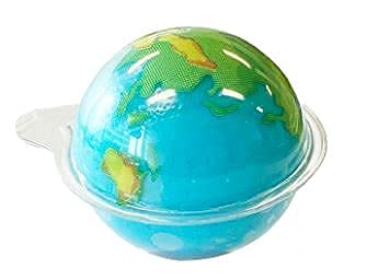 E Frutti Planet Gummi - Assorted Fruit Flavored Gummy Candy - 2.6oz (6 Pack) - Perfect for Birthday Parties, Halloween Treats & Office Snacks