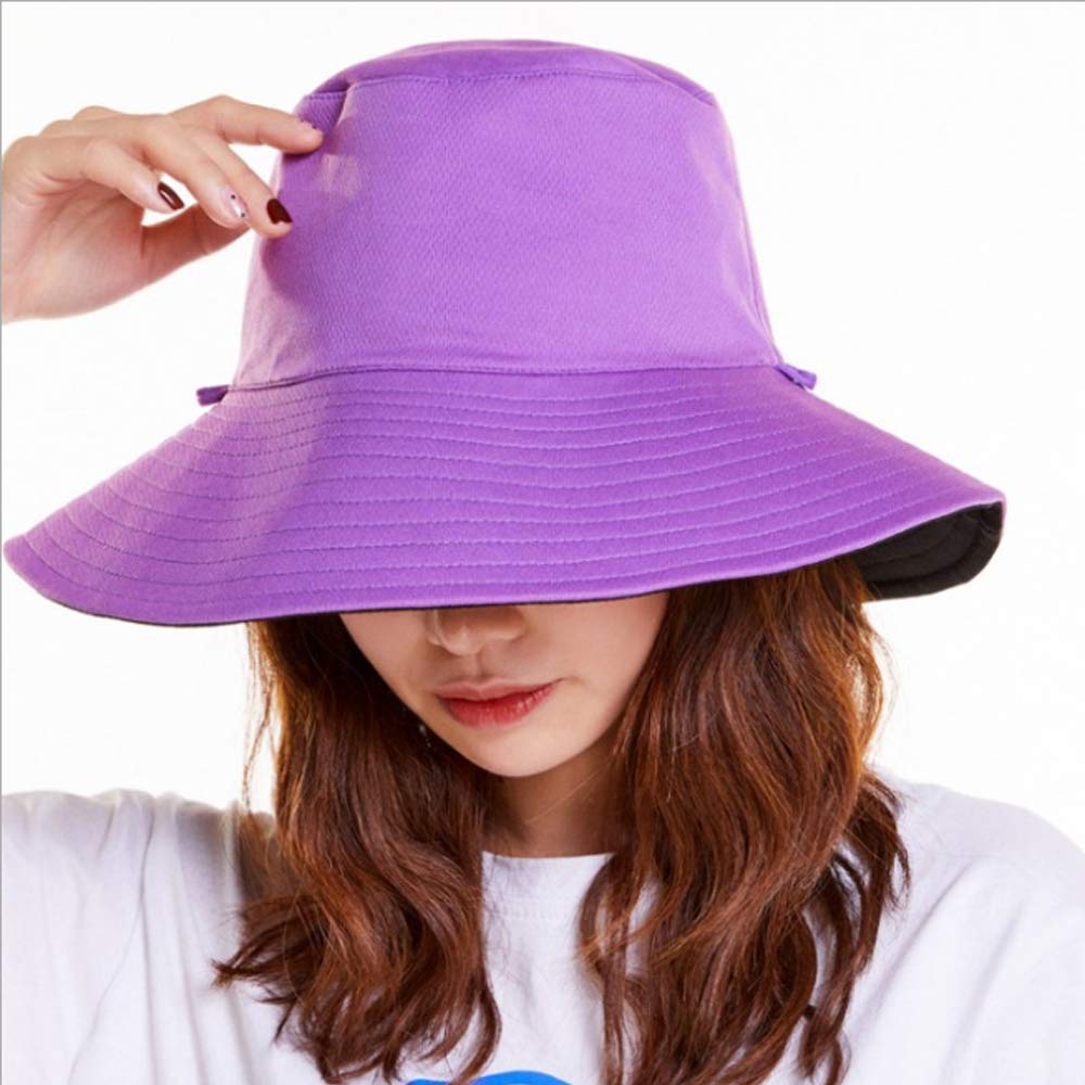 YEKEYI Packable Extra Large Wide Brim Floppy Sun Hat - UPF 50+ Reversible Beach Hat for Women & Men - Lightweight Travel Sun Hat for Outdoor, Vacation, Pool, and Summer Activities
