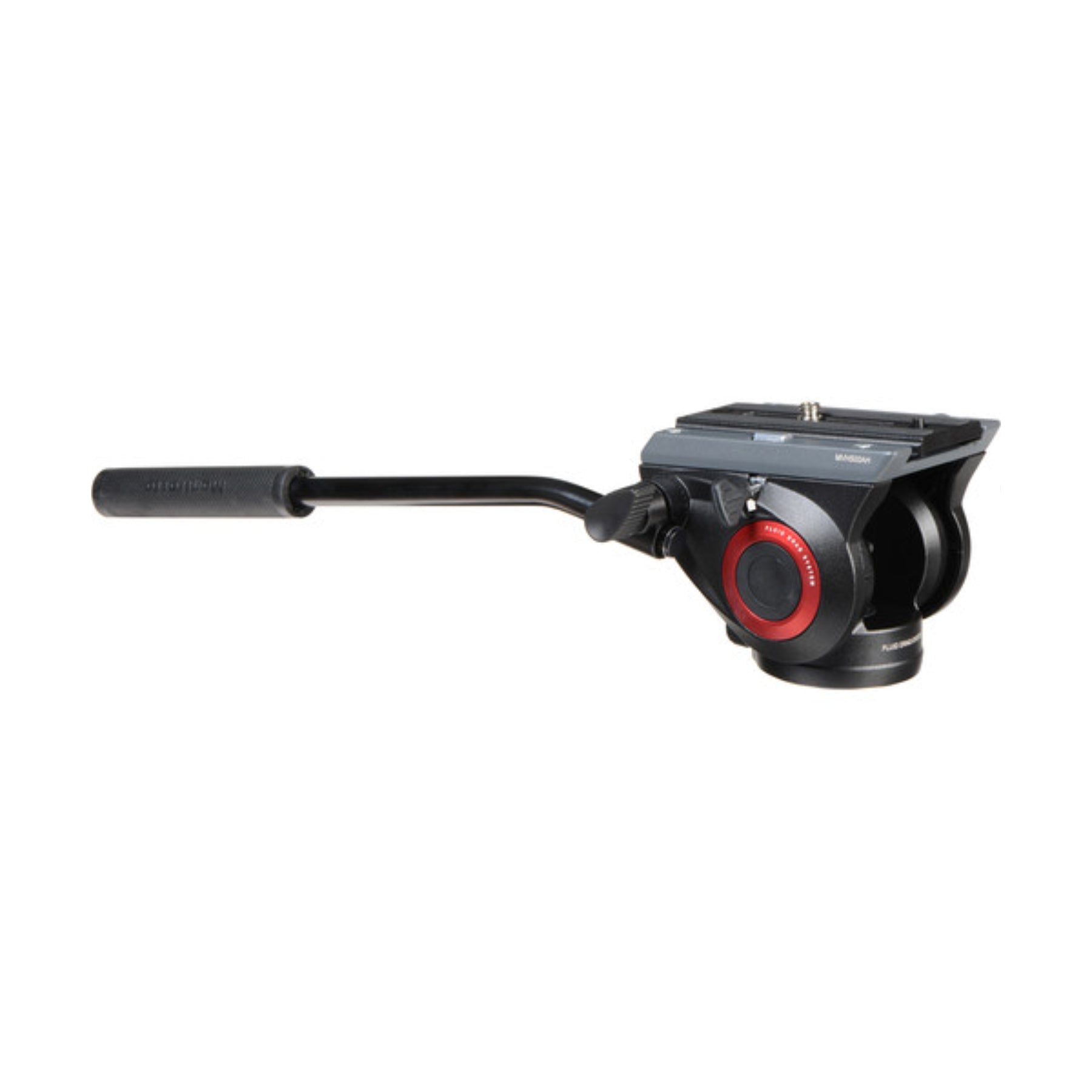 Manfrotto MVH 500 AH Professional Fluid Video Head with Flat Base - Perfect for DSLR Cameras, Mirrorless Cameras & Video Shooting - Ideal for Vlogging, Filmmaking & Studio Production