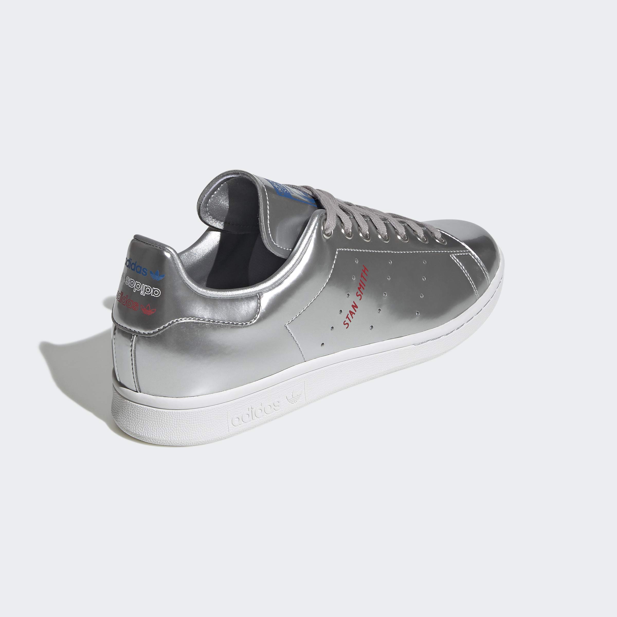 adidas Men's Stan Smith Lux Sneakers - Classic White Leather Tennis Shoes for Men | Comfortable & Stylish Casual Wear for Everyday, Gym, and Street Fashion