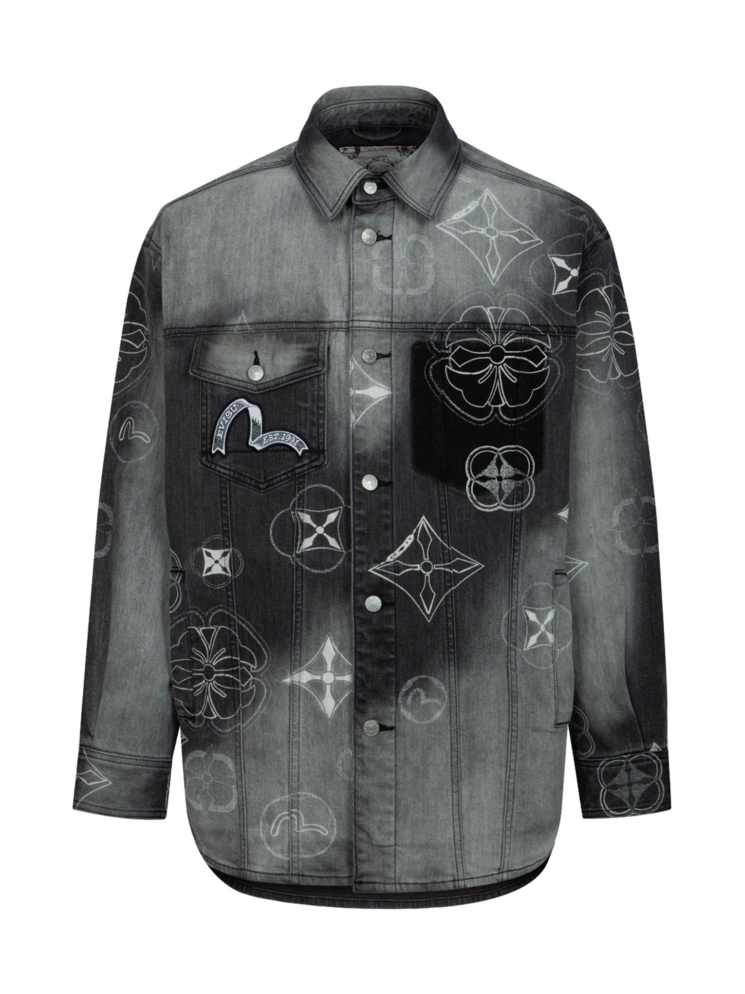 Tie Dye Kimono & Seagull Print Casual Shirt Jacket for Men & Women - Perfect for Beach Outings, Music Festivals, and Boho Style Fashion
