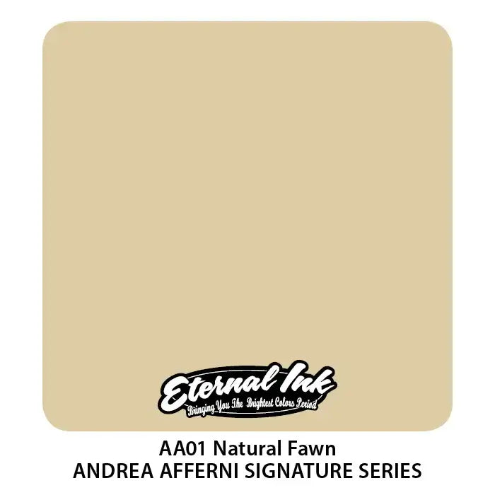 Natural Fawn Eternal Ink - 1 oz Tattoo Ink for Professional Artists | Perfect for Realism, Fine Line & Detail Work