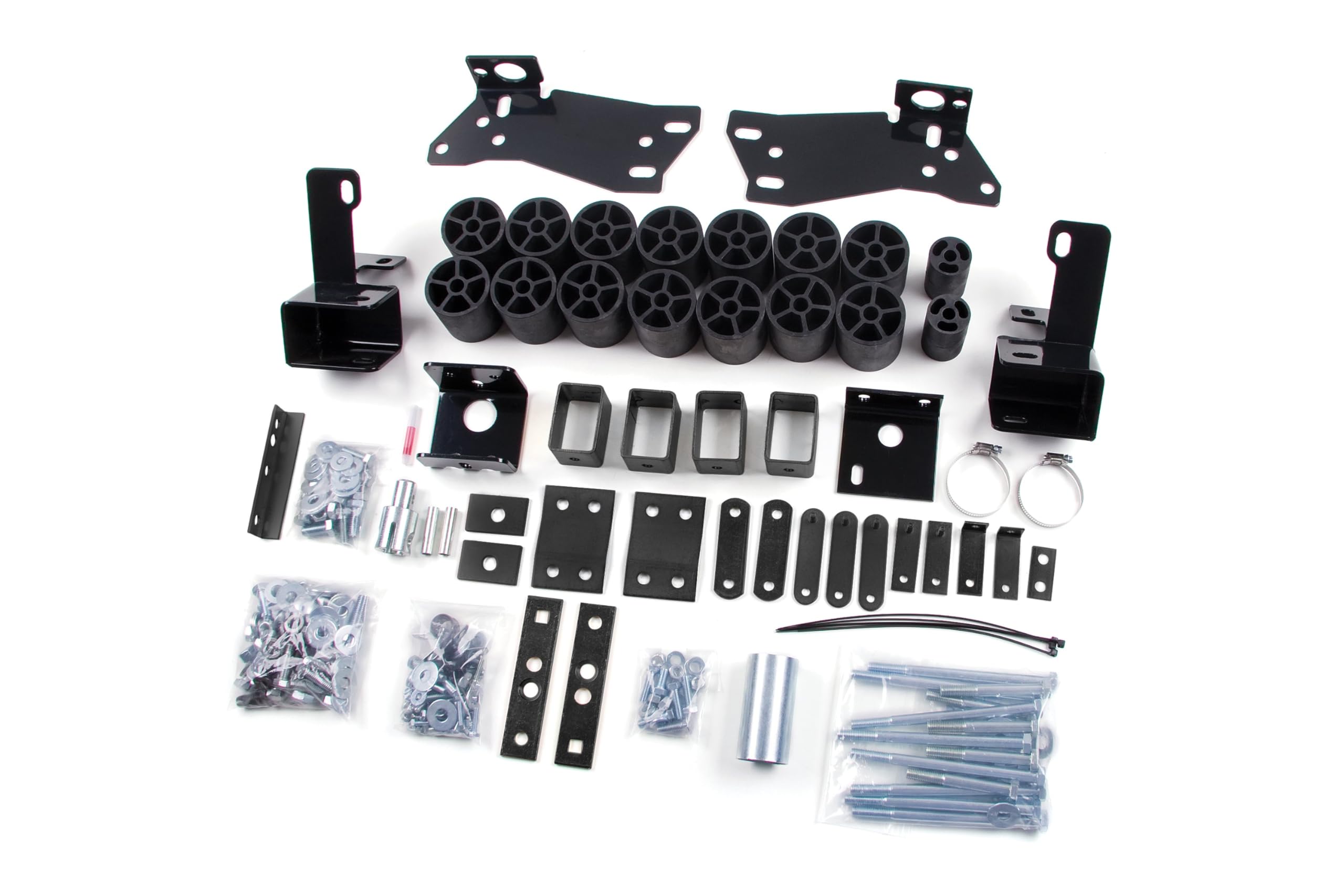 Zone Offroad ZONC9353 3-Inch Body Lift Kit for Jeep Wrangler & Gladiator - Heavy Duty Suspension Upgrade for Off-Roading & Truck Customization