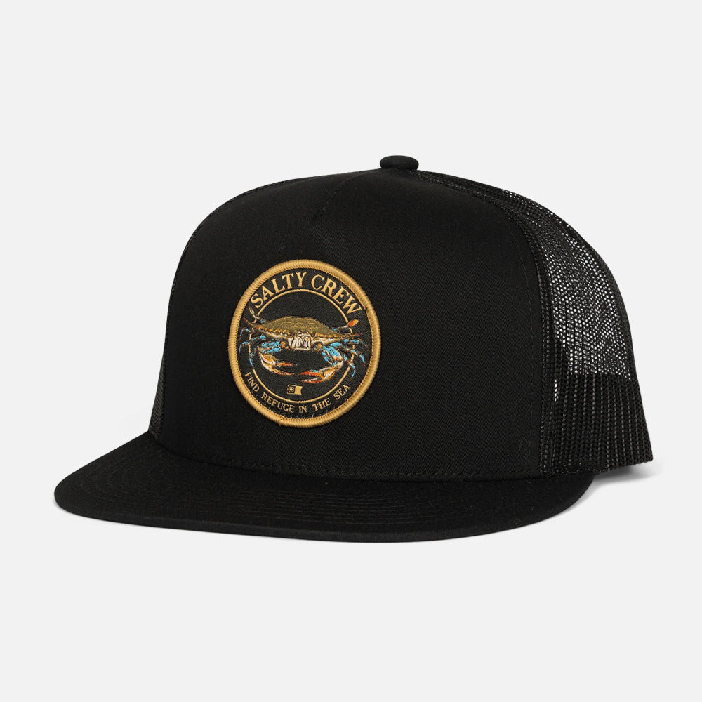 Salty Crew Jimmy Trucker Cap - Adjustable Cotton Baseball Hat for Men & Women - Perfect for Fishing, Boating, and Outdoor Adventures