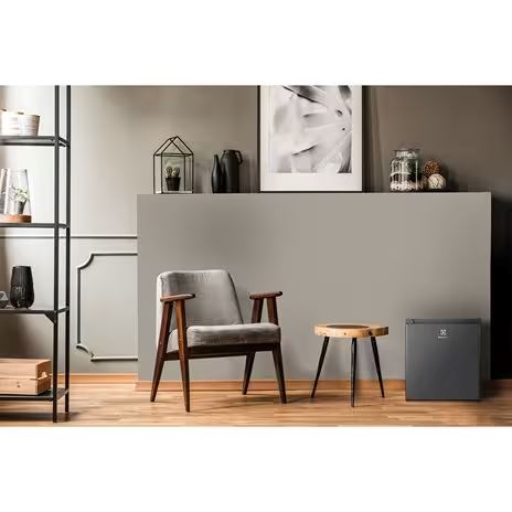 Electrolux EUM0500BD 44L Compact Mini Bar Fridge - Perfect for Dorm Rooms, Offices & Small Spaces | Energy Efficient & Quiet Cooling
