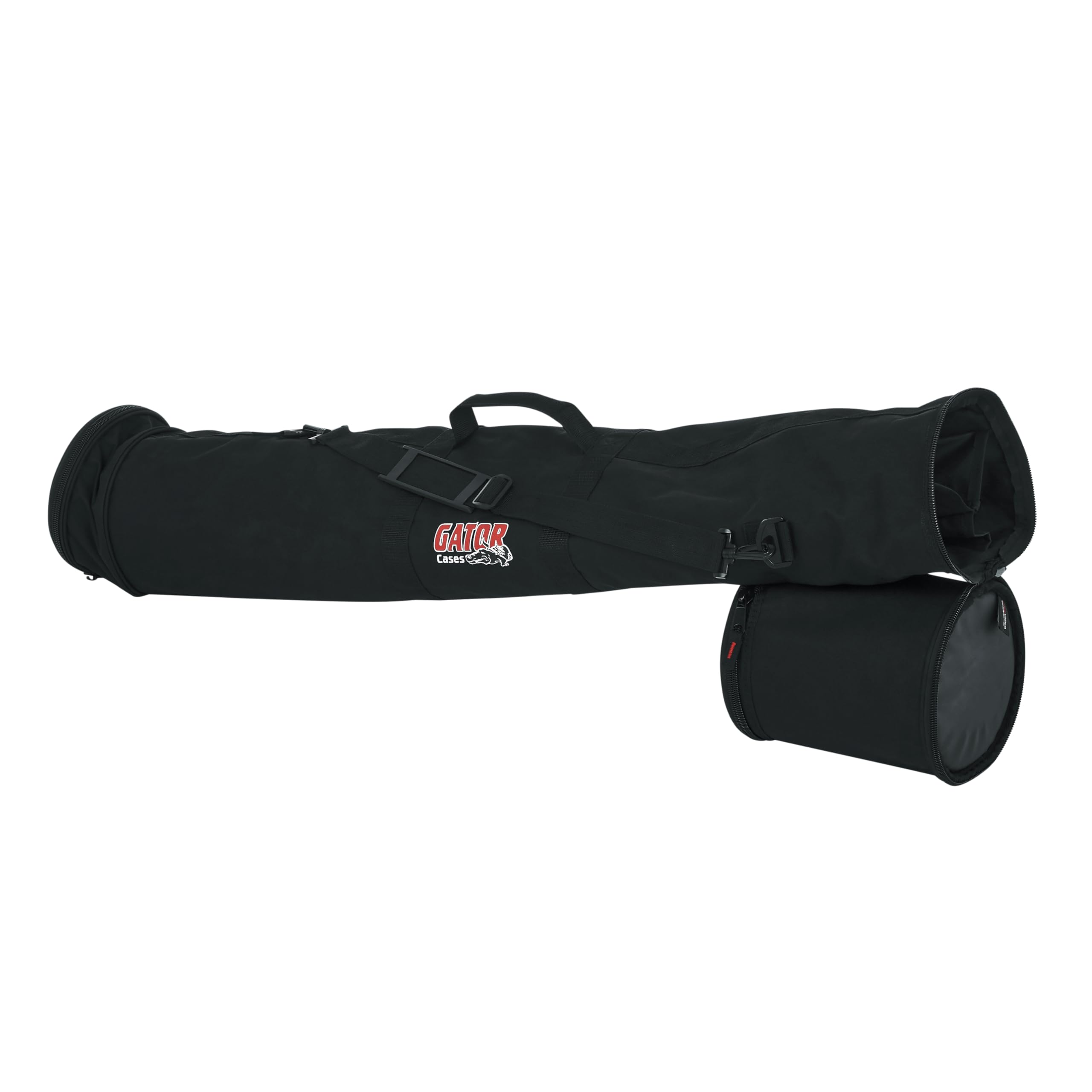 Gator GX-33-5 Microphone Case with 3 Stands - Durable Storage Bag for Studio, Live Performance & Travel - Perfect for Musicians, DJs & Sound Engineers