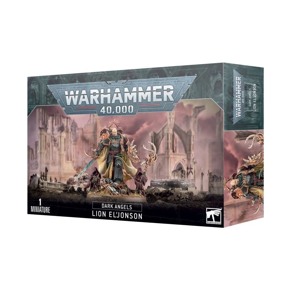 Dark Angels Lion El'Jonson Warhammer 40K Primarch Model - Perfect for Tabletop Gaming & Collectors