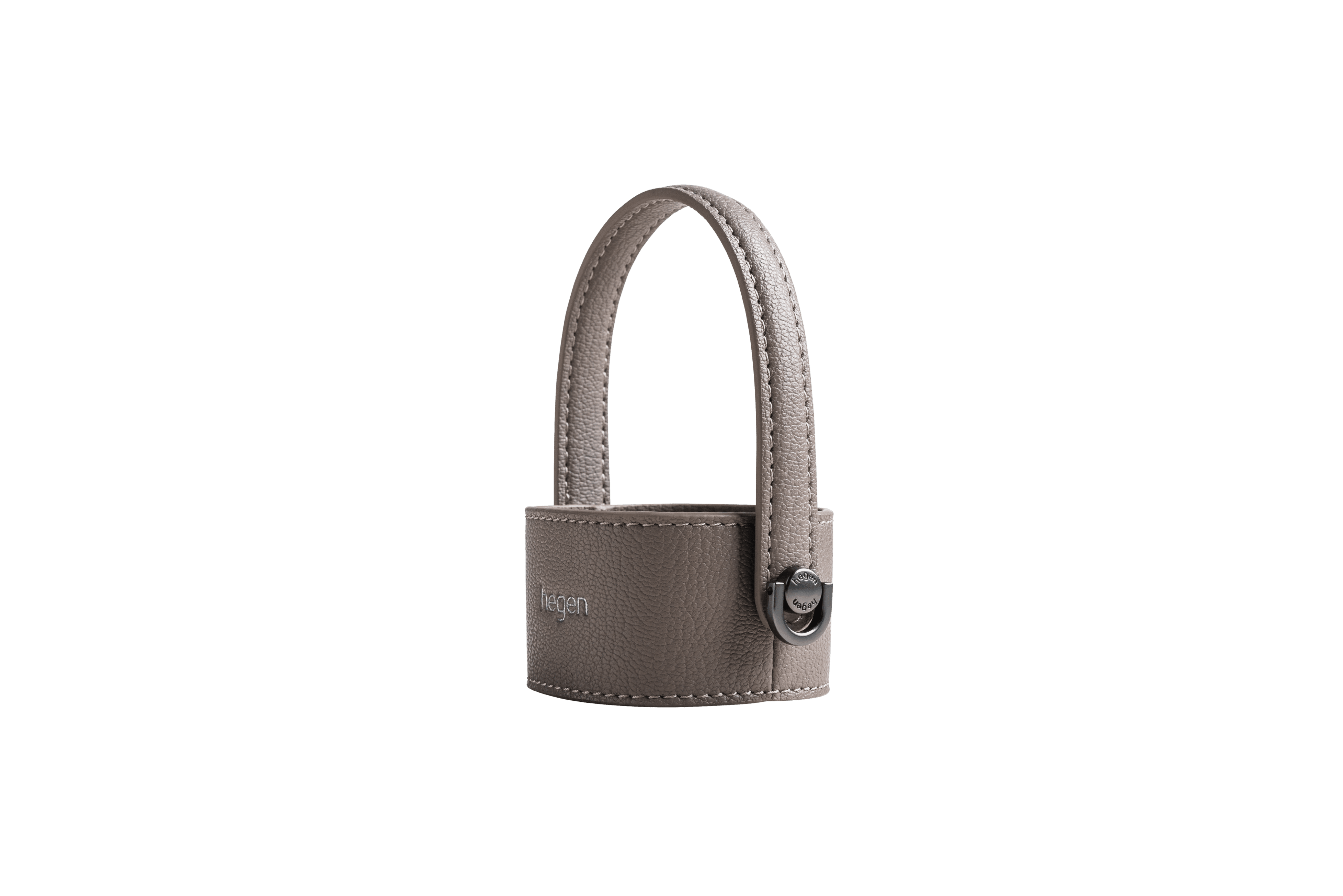 Hegen Baby Bottle Holder Strap - Taupe Grey | Adjustable & Secure | Perfect for On-the-Go Parents, Travel & Outdoor Activities