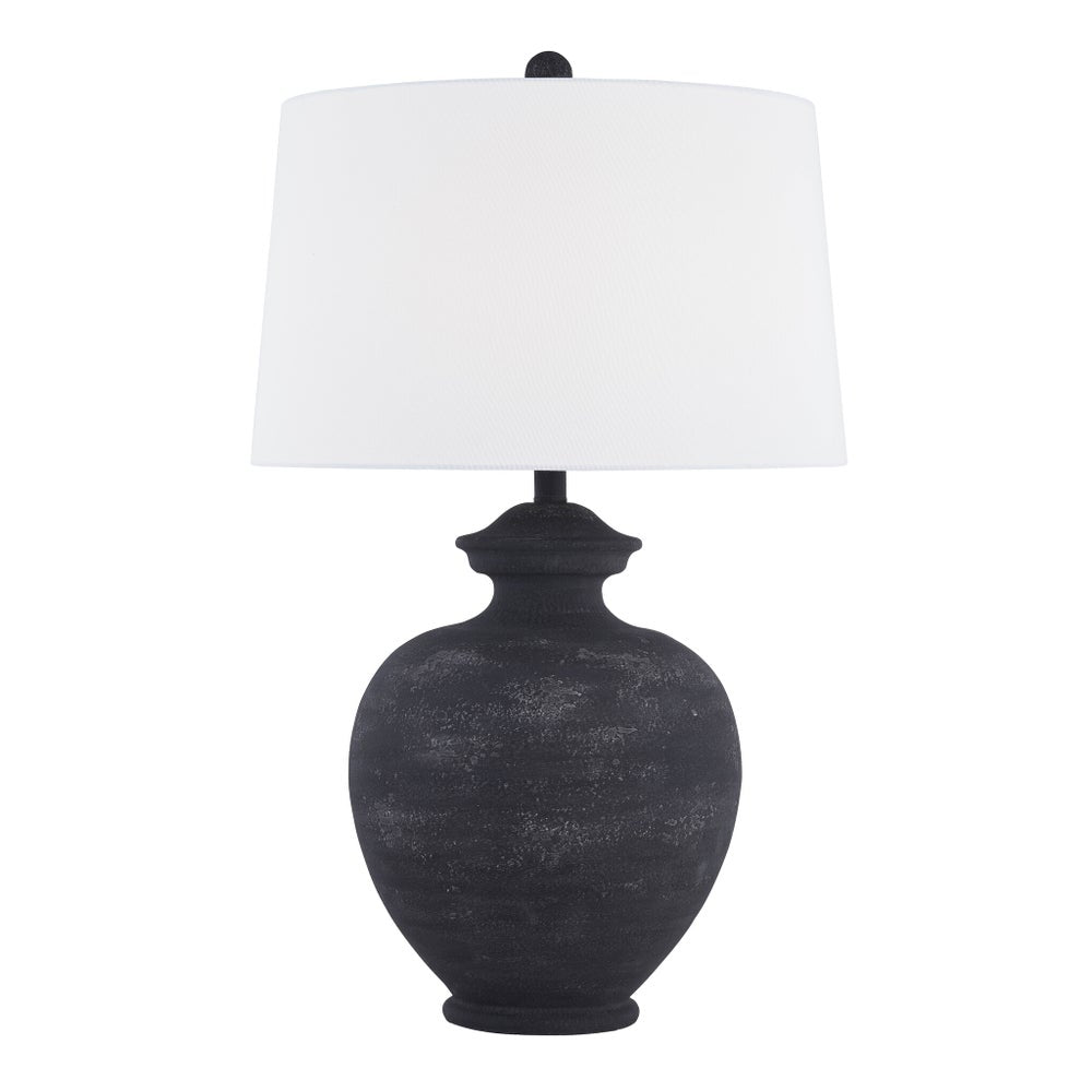 Modern Black Table Lamp for Bedroom & Living Room - Sleek Nightstand Lamp with USB Port & Touch Control - Perfect for Reading, Relaxing & Home Decor