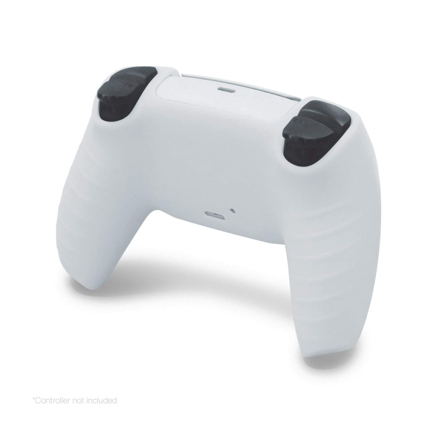 Hyperkin Silicone Skin Cover for DualSense PS5 Controller - Protective Grip Case (White) - Compatible with PlayStation 5 - Perfect for Gaming, Travel & Dust Protection