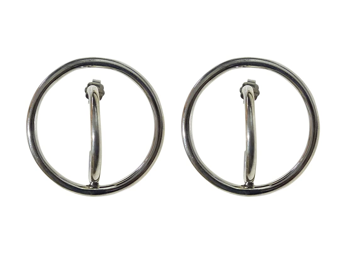 925 Sterling Silver Hoop Earrings for Women - Handmade Fashion Jewelry, Unique Designer Party Gift, Artisan Crafted | Perfect for Everyday Wear, Special Occasions & Gifting