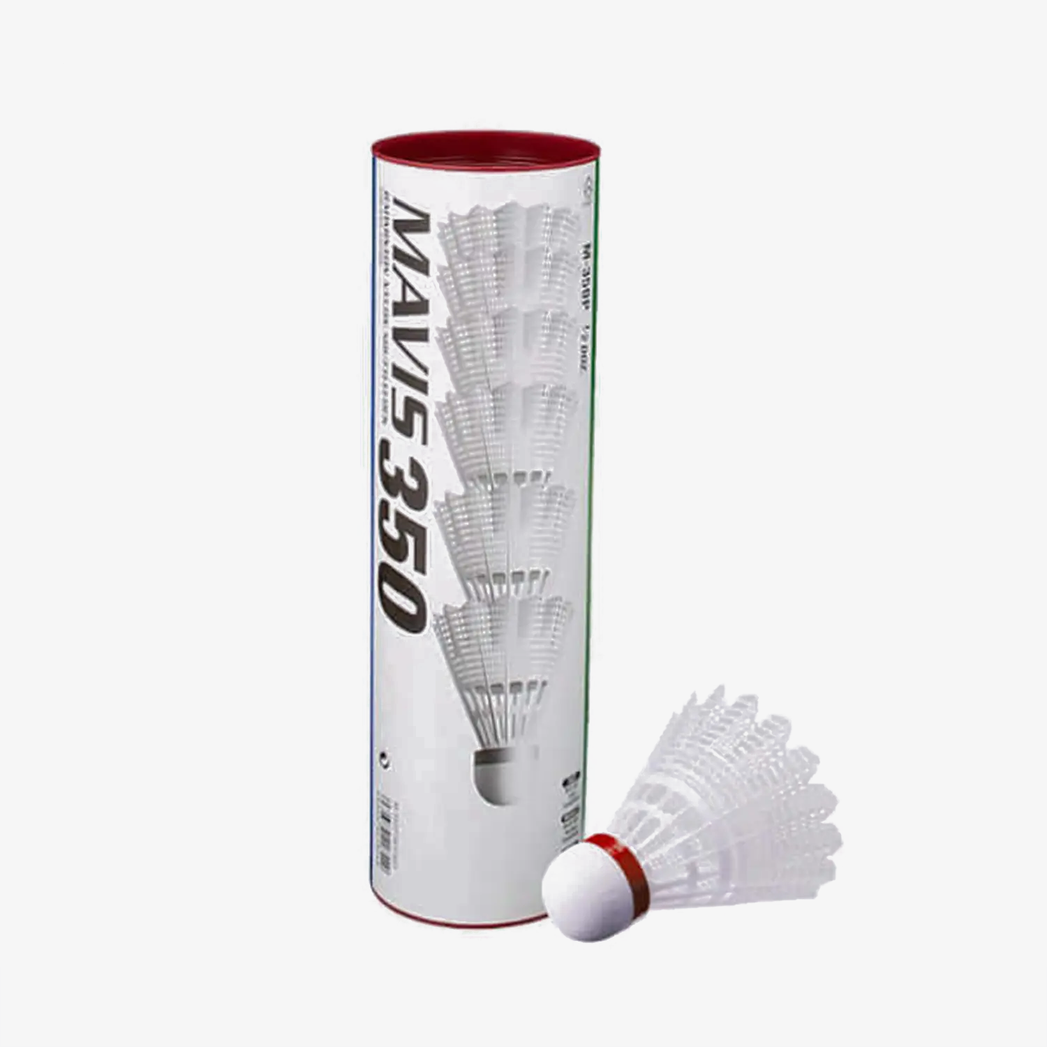 Yonex Mavis 350 White Nylon Badminton Shuttlecocks - High Speed & Durable for Professional Training & Competitive Matches