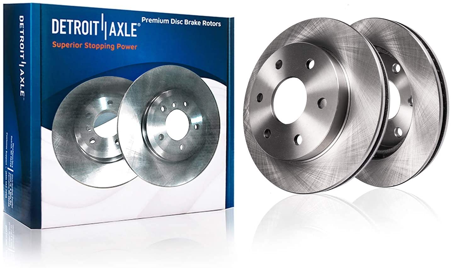 Detroit Axle - Front Brake Kit for Chevy Silverado GMC Sierra 1500 Suburban Yukon XL Cadillac Escalade ESV EXT | 12.99
