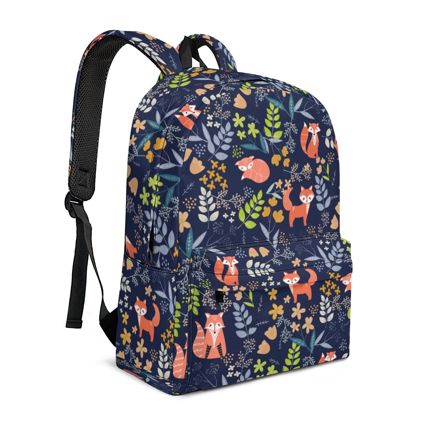 **Cute Fox Backpack - Lightweight Durable Laptop Bookbag for School, Work & Travel - Outdoor Daypack for Boys, Girls, Teens & Women - Perfect for Hiking, Commuting & Daily Use**