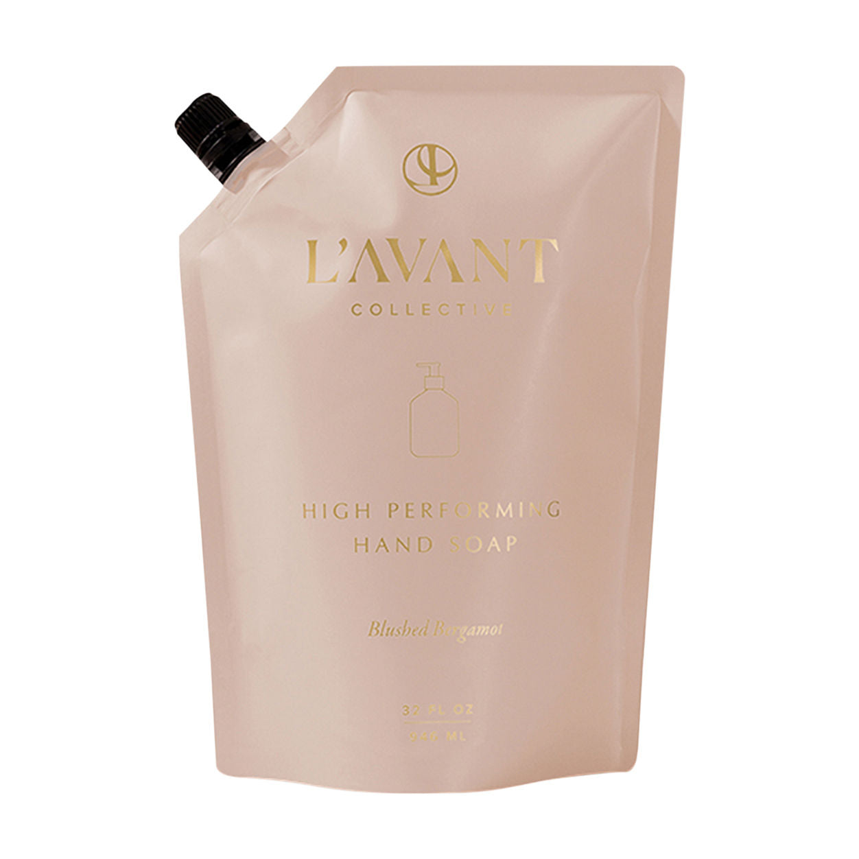Premium Hand Soap Refill - Blushed Bergamot Scent | Gentle & Effective for Daily Hand Washing | Perfect for Home, Office & Public Restrooms