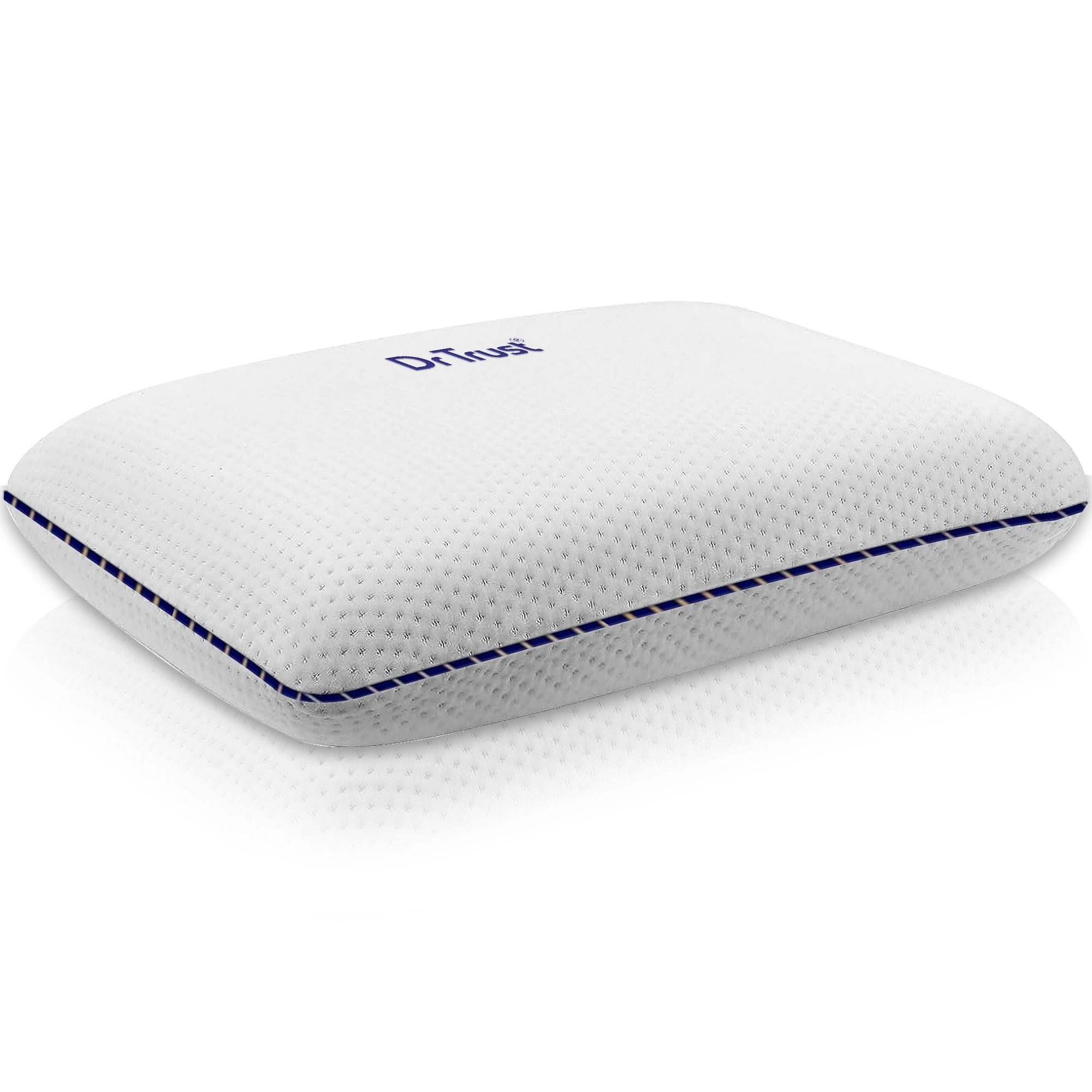 Dr Trust USA Orthopedic King Size Cervical Memory Foam Pillow for Neck Pain Relief - Supportive Contour Pillow for Side, Back & Stomach Sleepers - Ideal for Stiff Neck, Shoulder Pain & Better Sleep