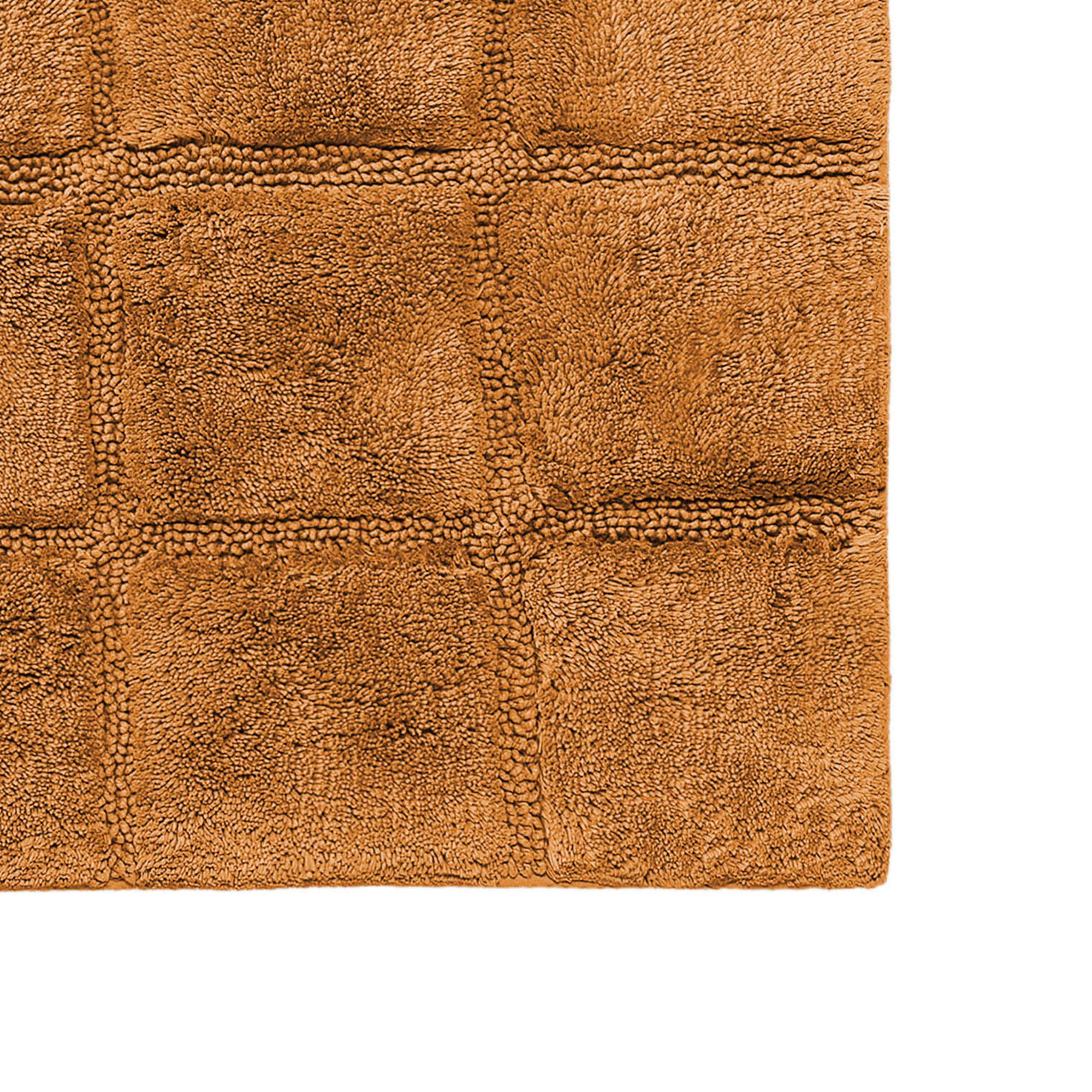 Premium 2-Piece Cotton Bath Rug Set - Soft, Non-Slip Checkered Design for Bathroom Safety and Comfort - Perfect for Bathroom, Shower, and Vanity Areas