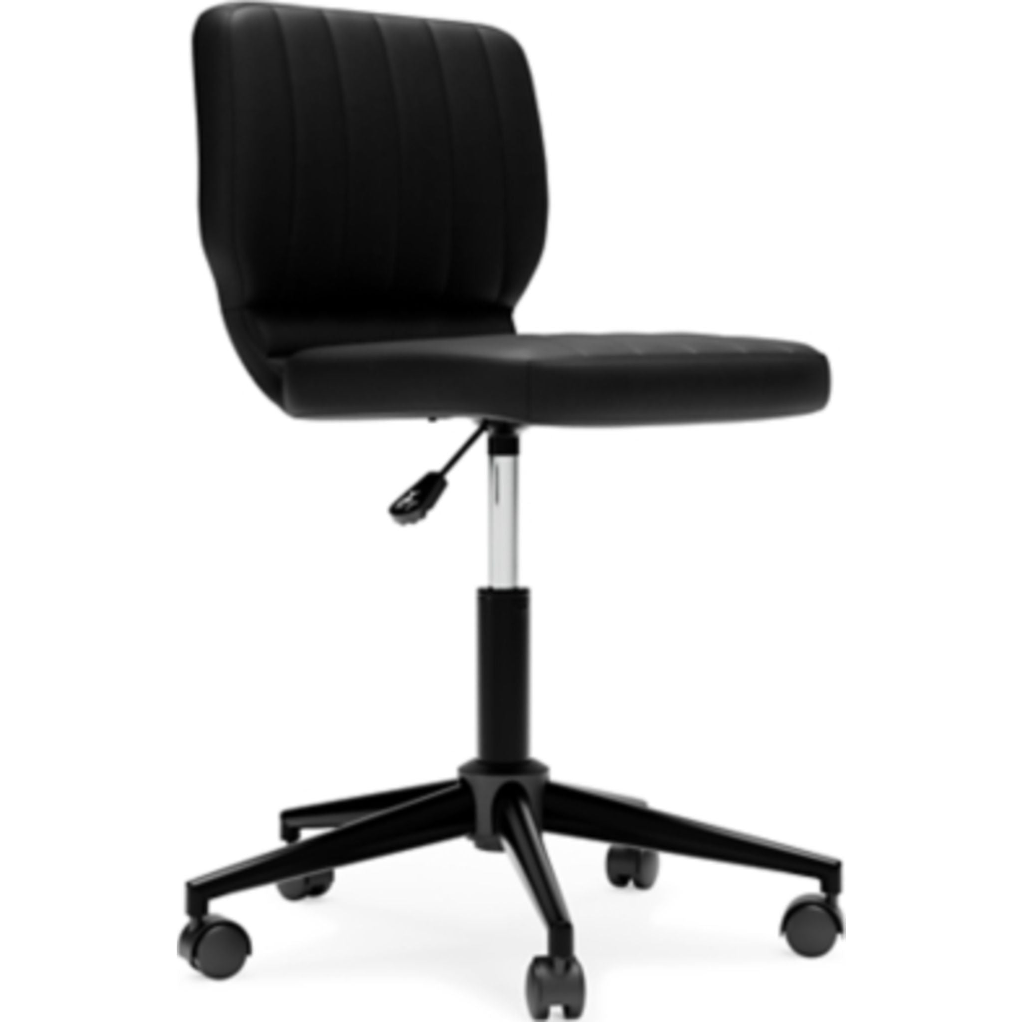 Beauenali Ergonomic Office Chair - Adjustable Height, Swivel & Rolling - Black - Perfect for Home Office, Gaming & Workspace Comfort