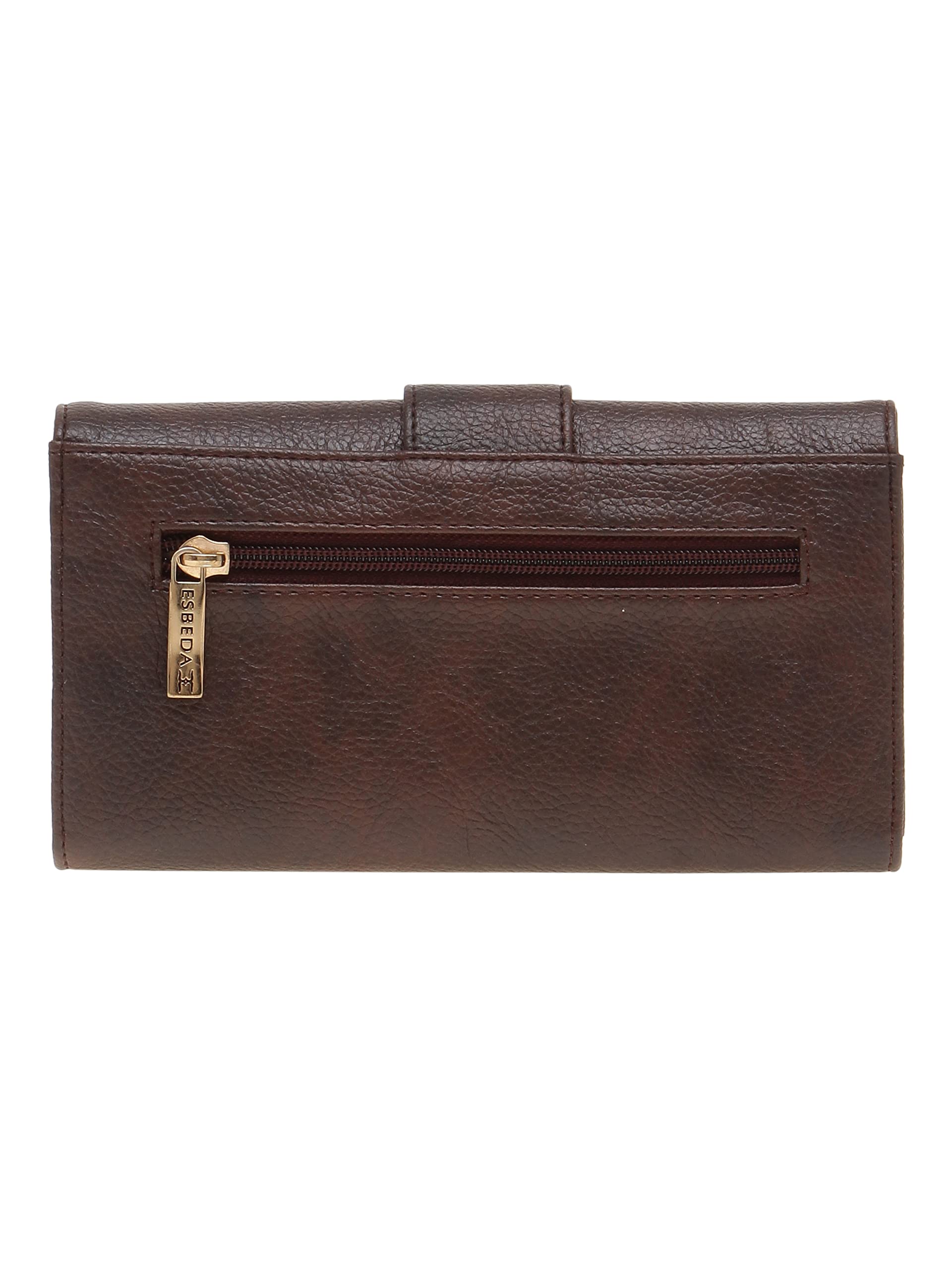ESBEDA Genuine PU Leather Women's Wallet - Slim RFID Blocking Bifold Wallet with Multiple Card Slots, Perfect for Everyday Use & Travel