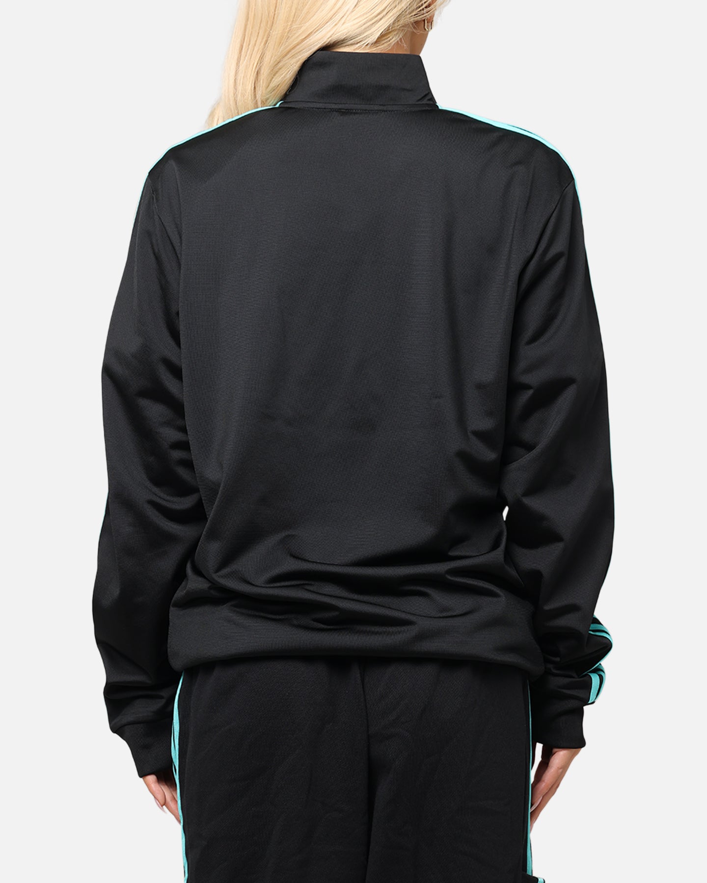 Adidas x Mercedes AMG Petronas Formula One F1 DNA Track Jacket Black/White - Stylish Racing-Inspired Outerwear for Motorsport Fans & Streetwear Fashion