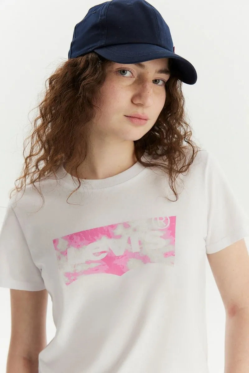 Levi's Men's The Perfect Tee White Cotton T-Shirt - Classic Fit Casual Wear for Everyday Comfort & Style