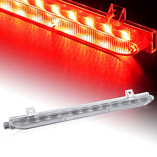 LED Third Brake Light for 2006-2019 Mini Cooper Hatchback & Countryman - Clear Lens Reflector Stop Lamp | Enhanced Safety & Style for Night Driving & Car Customization