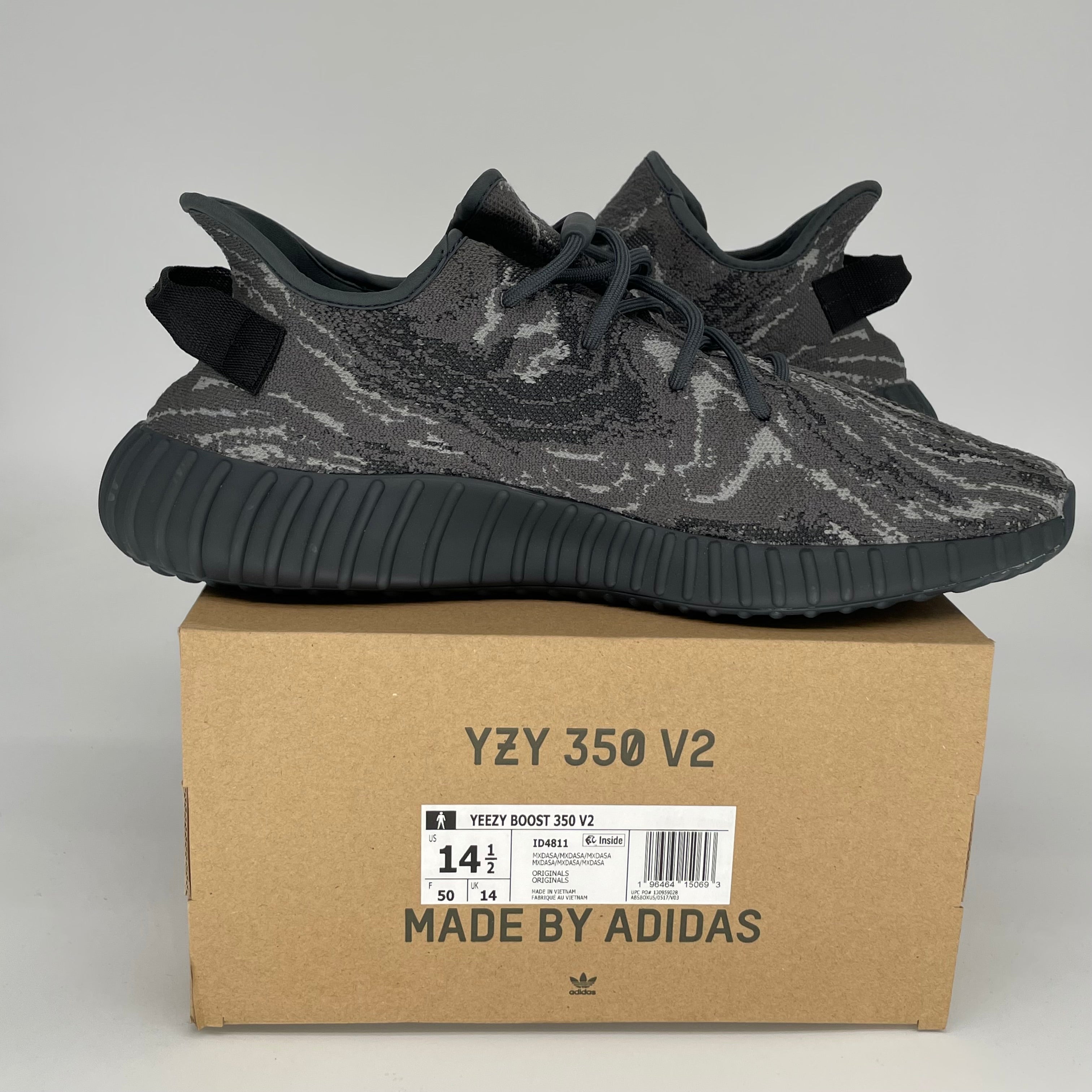 Adidas Yeezy Boost 350 V2 MX Dark Salt - Men's Size 14.5 Sneakers | Comfortable Running Shoes for Casual Wear & Street Style (ID4811)