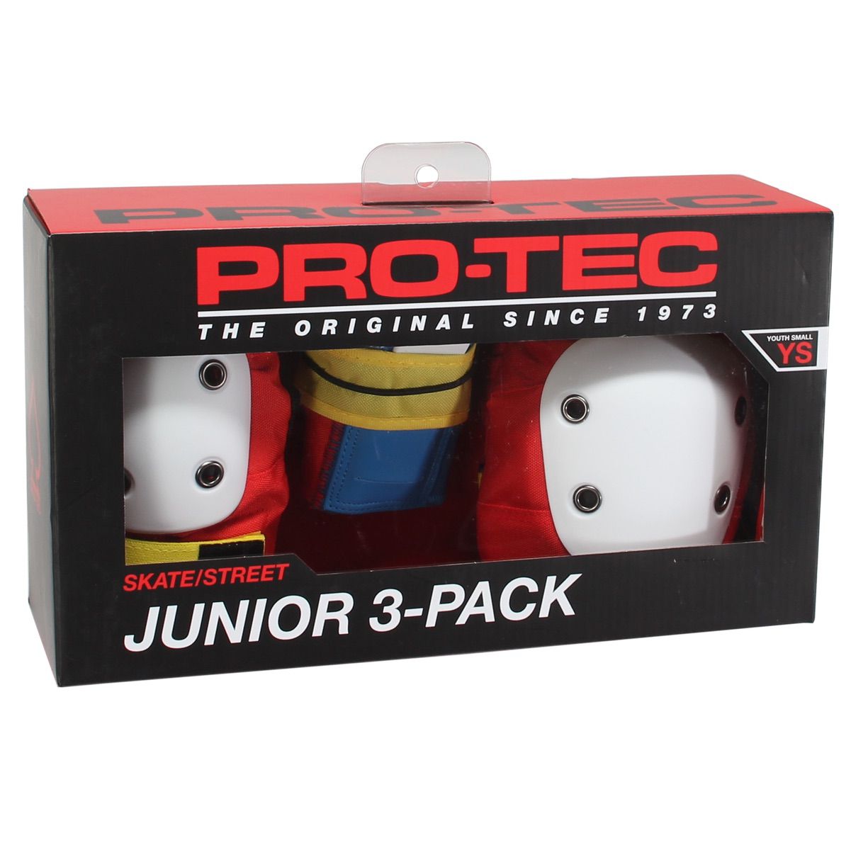 Protec Junior Skateboard Protective Gear Set - 3-Piece Knee, Elbow & Wrist Pads for Kids Safety - Perfect for Skateboarding, Roller Skating & Scooter Riding
