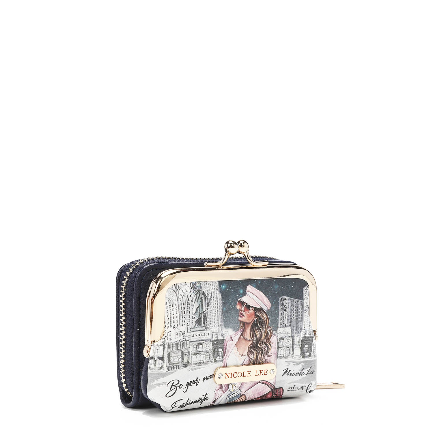 MANUELA Mini Wallet for Women - Slim RFID Blocking Credit Card Holder - Perfect for Travel, Shopping & Everyday Use