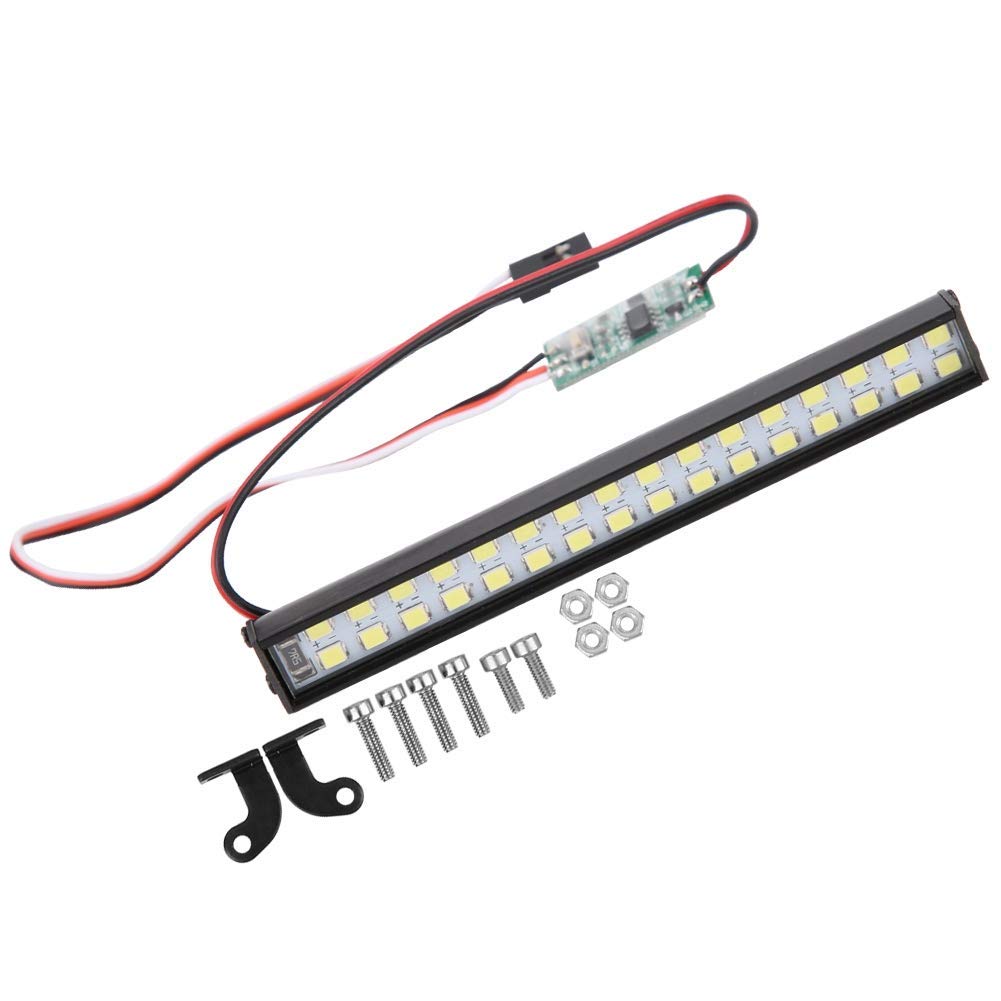 Dilwe 32-Piece Universal RC Car LED Light Bar - 100mm Length for RC Crawler Upgrades | Perfect for Off-Roading & Night Racing Accessories