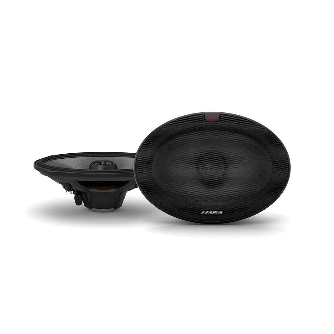 Alpine R-S69.2 R Series 6x9 Inch 2-Way Coaxial Car Speakers - 300W Peak Power, High-Performance Audio for Cars, Trucks & SUVs - Perfect for Upgrading Factory Sound System or Custom Car Audio Setup