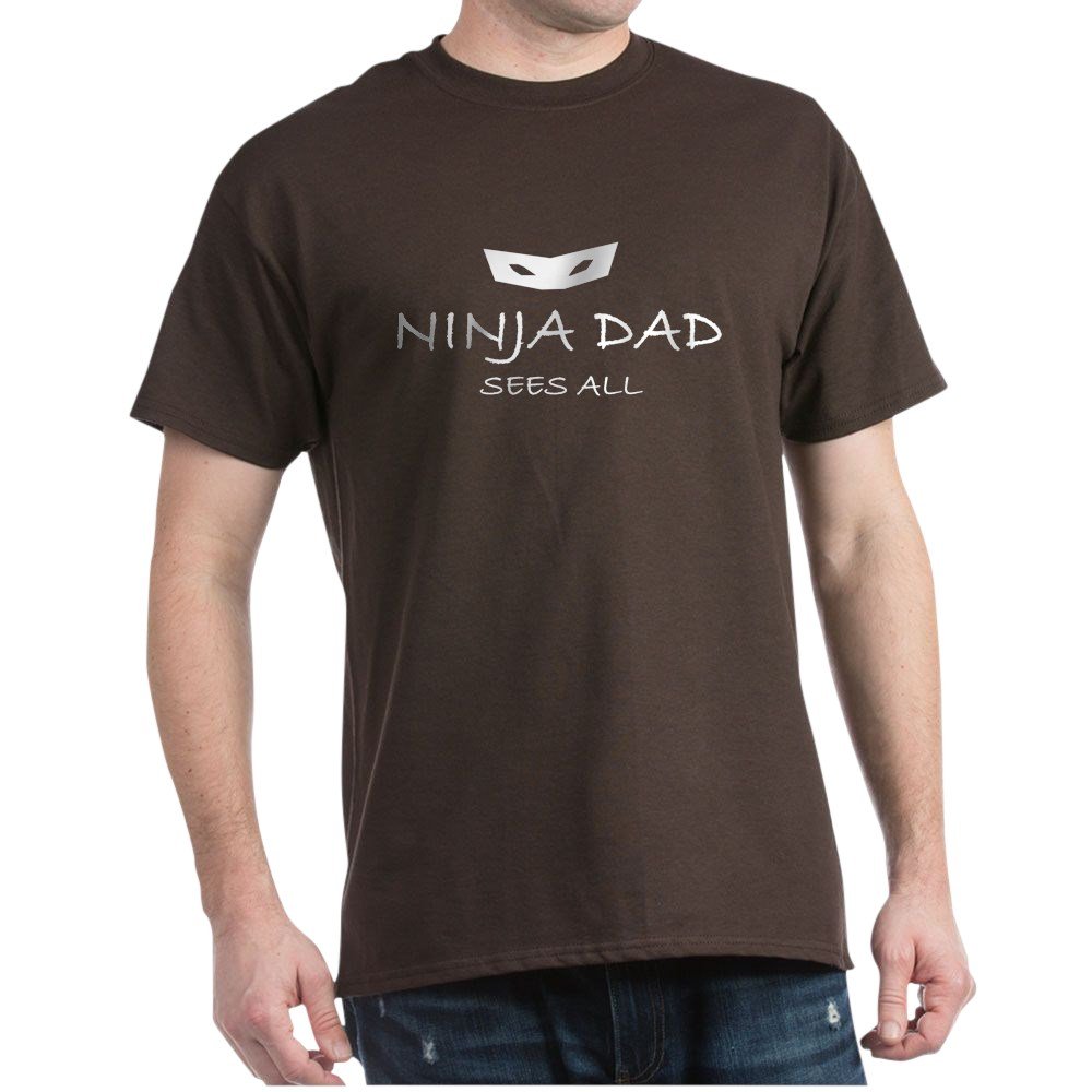 Ninja Dad Graphic T-Shirt - Cool Dark Tee for Fathers - Perfect for Casual Wear, Gifts & Family Events