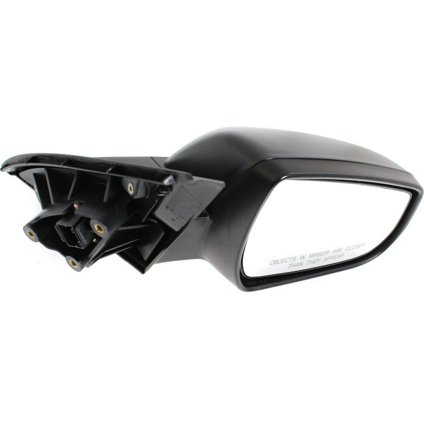 1PC Right Passenger Side Textured Power Heated Manual Folding Exterior Door Mirror for Chevy Malibu 2013-2015 & Malibu Limited 2016 - Replacement Side View Mirror Without Auto-Dimming - Perfect for Winter Driving and Enhanced Visibility
