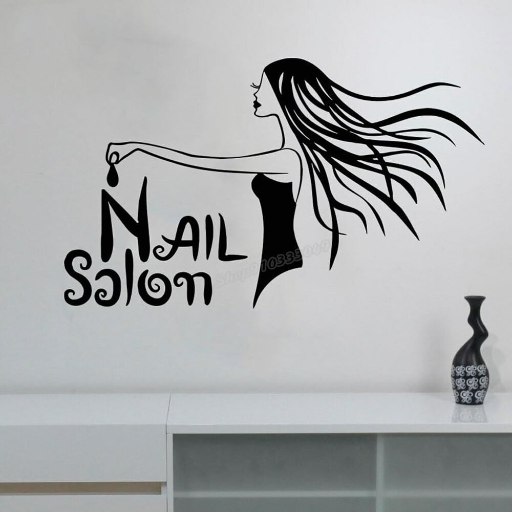 GADGETS WRAP Vinyl Sticker for Manicure Pedicure & Wall Decoration - DIY Nail Salon Decor, Home Office Aesthetic Upgrade