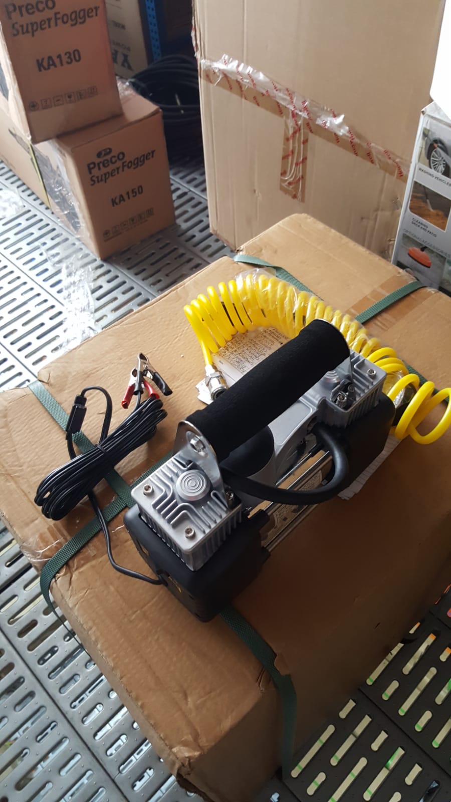 Aiko 12V Mini Air Compressor for Cars - 150PSI Max Pressure, 35L/min (JB 82) & 85L/min (JB 88) - Portable Tire Inflator for Emergency Roadside Use, Bikes, Sports Balls, and Inflatables