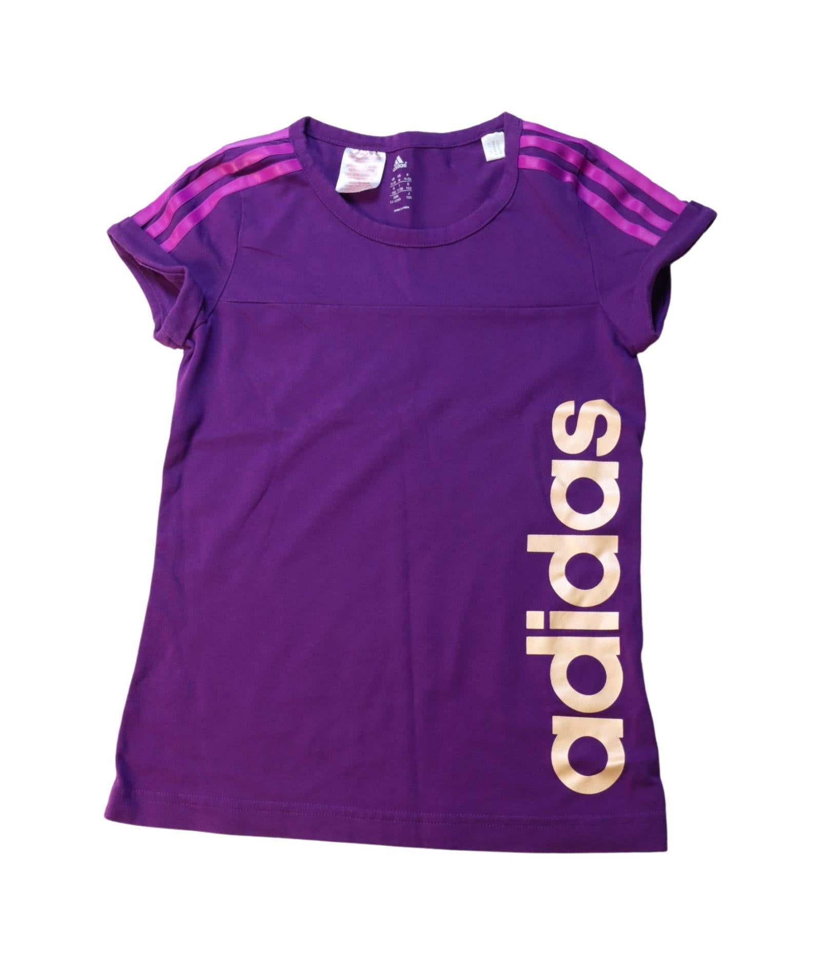 Adidas Short Sleeve T-Shirt for Boys - Youth Sizes 11-12 Years | Comfortable Athletic Shirt for Sports, School & Everyday Wear